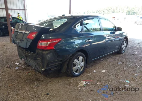 2017 Nissan Sentra Sv из США, поврежденный, VIN 3N1AB7AP7HL669905